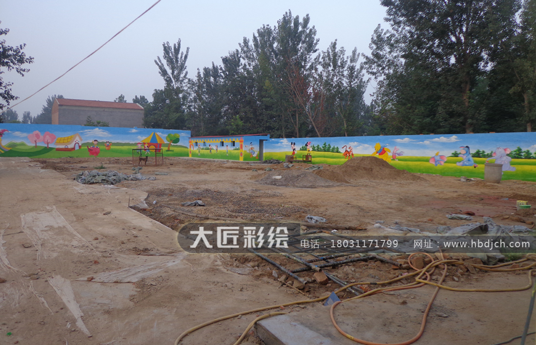 石家莊幼兒園彩繪(圖2)